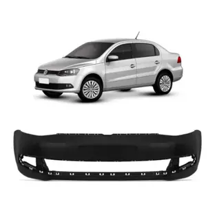 Parachoque Dianteiro Preto Liso Gol Voyage G6 2013 A 2016