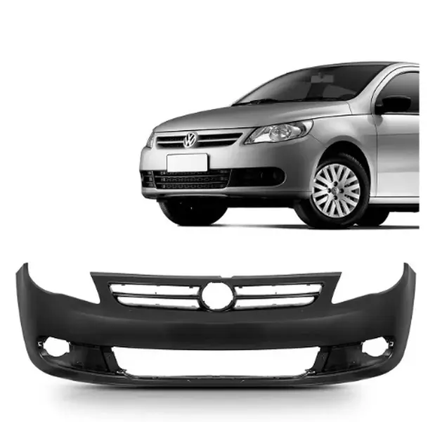 Parachoque Dianteiro Preto Gol Voyage G5 2009 A 2012