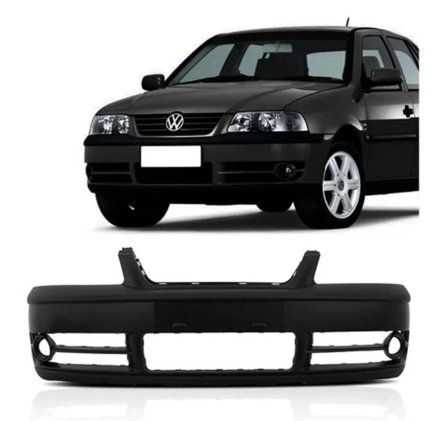 Parachoque Dianteiro Gol Parati Saveiro G3 2003 2004 2005 Preto Liso