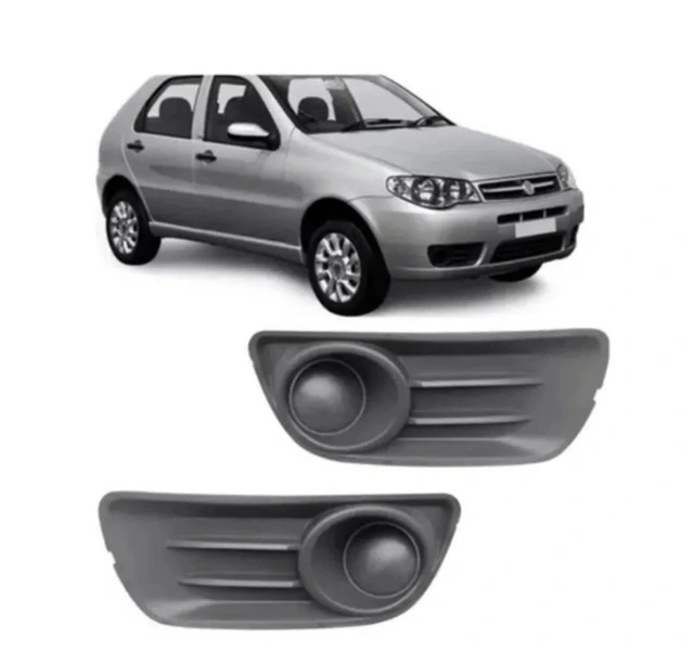 Grade Lateral Parachoque Palio Economy 2009 A 2014 Sem Furo