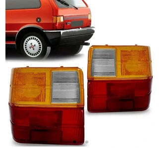 Lanterna Traseira Uno 1984 85 86 87 88 89 90 A 2003 Tricolor