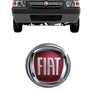 Emblema Grade Uno Palio Fiorino 2004 A 2012 Vermelha