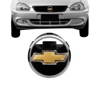 Emblema Dourado Grade Corsa 2000 A 2010