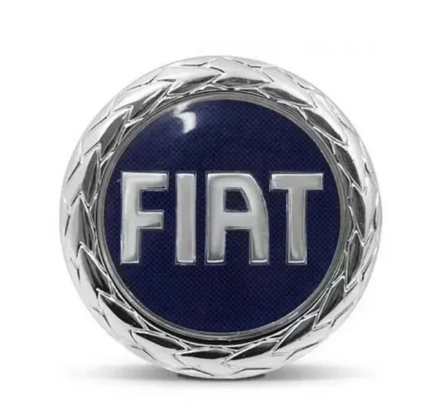 Emblema Grade Fiat Azul 2004 2005 2006 2007 2008
