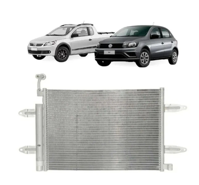 Condensador Gol Voyage Saveiro 2008 2009 2010 A 2021 Flex