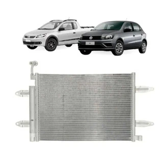 Condensador Gol Voyage Saveiro 2008 2009 2010 A 2021 Flex
