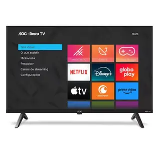 Smart TV 40 AOC Roku Dled HD 40S5045/78