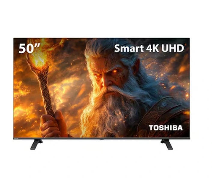 Smart TV DLED 50 4K Toshiba VIDAA 3HDMI 2USB Wi-Fi - 1/3
